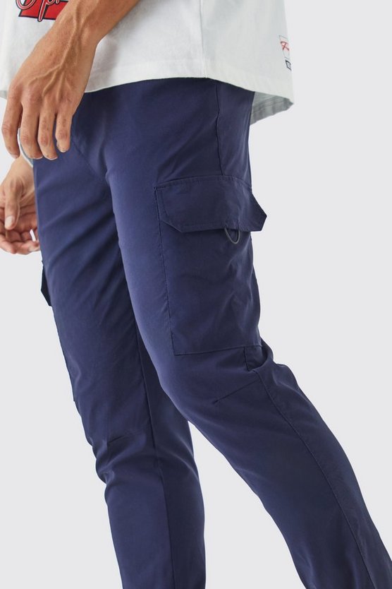 Elastische leichte Stretch Skinny Cargo-Hose