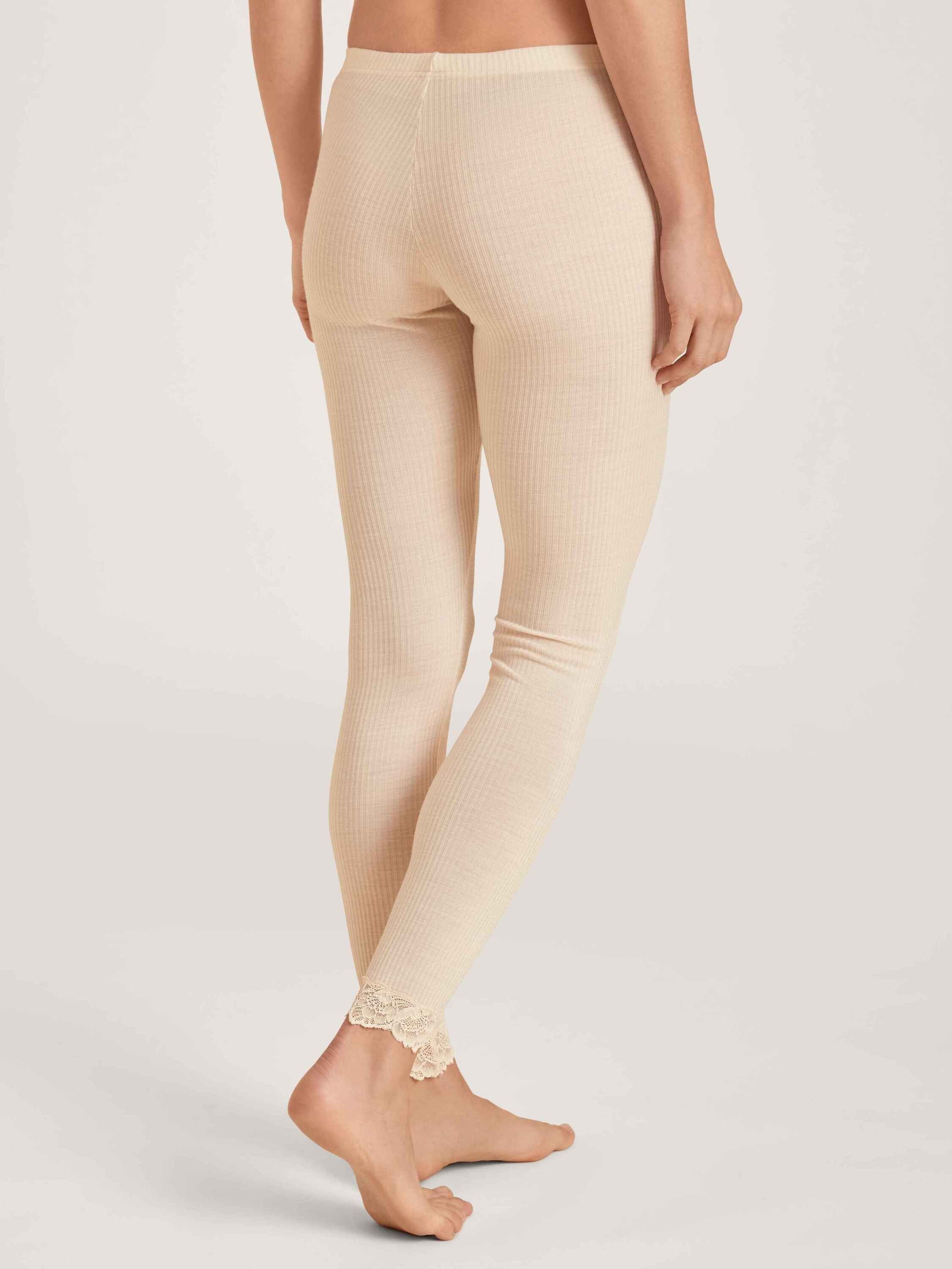 CALIDA Leggings Leggings aus Wolle-Seide (1-tlg)