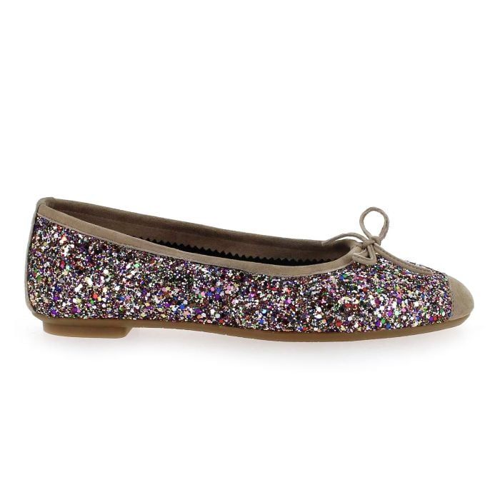 Reqins  HARMONY GLITTER - Taupe Multicolore