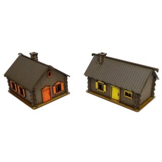 Russian Village - Log Cabins
