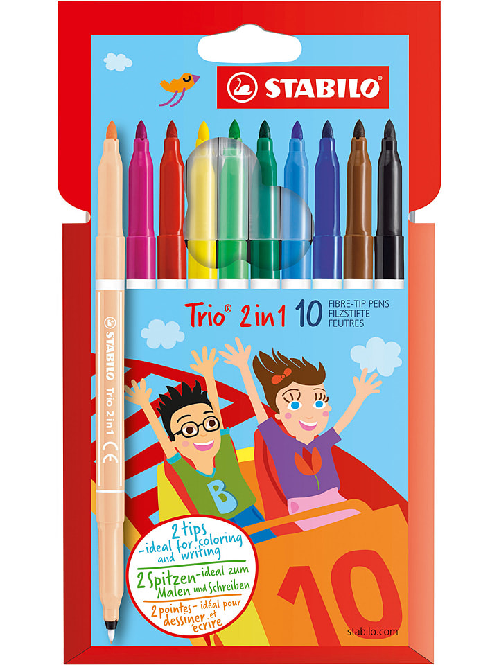 STABILO Filzstift und Fineliner in einem 