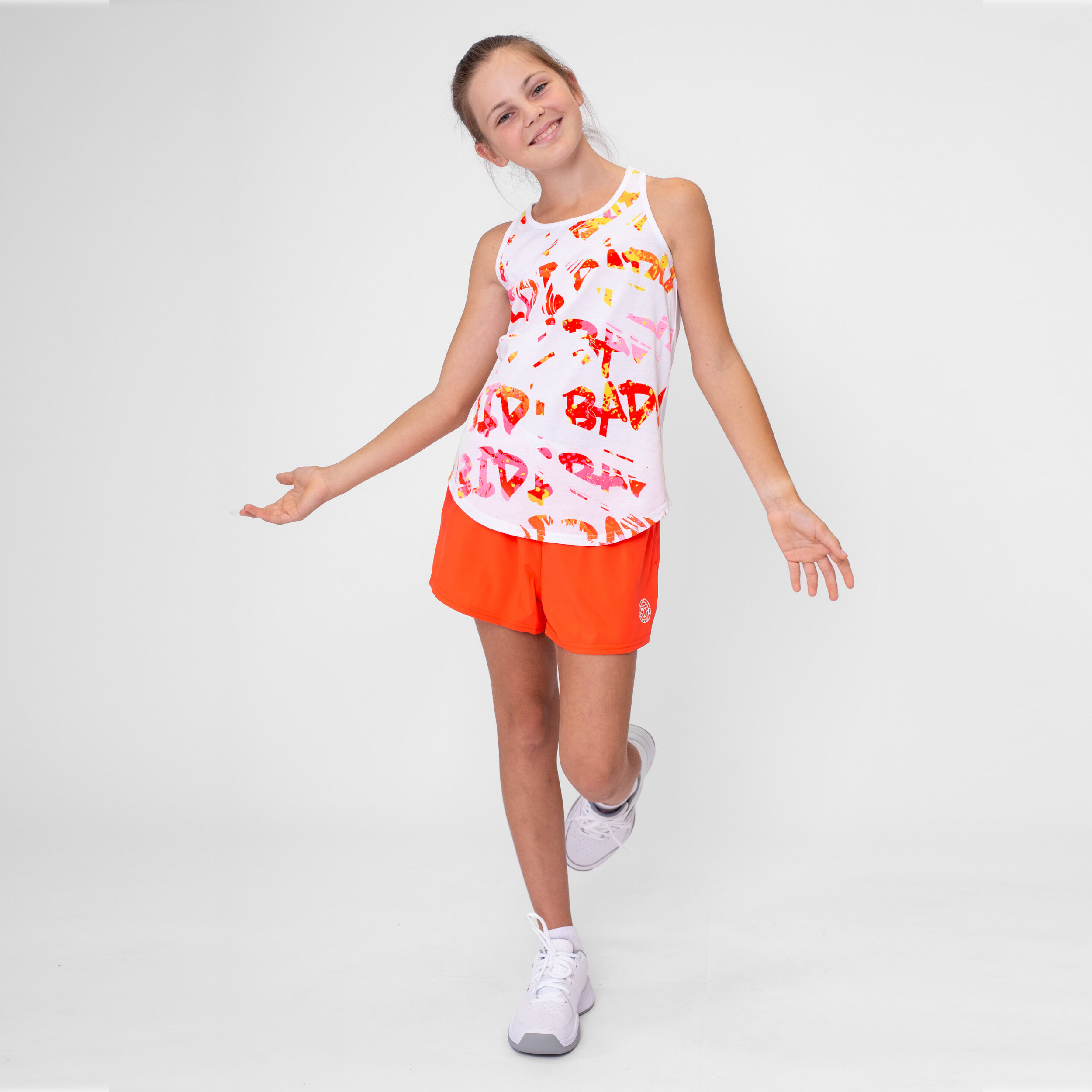 Wild Arts Chill Junior Tank-Top Mädchen - Weiß, Mehrfarbig