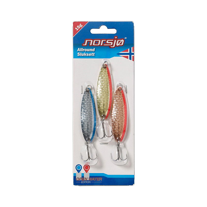 Norsjø Sluksett 3-pk 15 g, allround, Norsjø