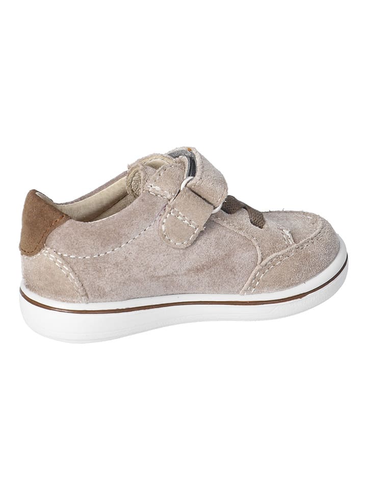 PEPINO Leder-Sneakers in Hellbraun günstig kaufen
