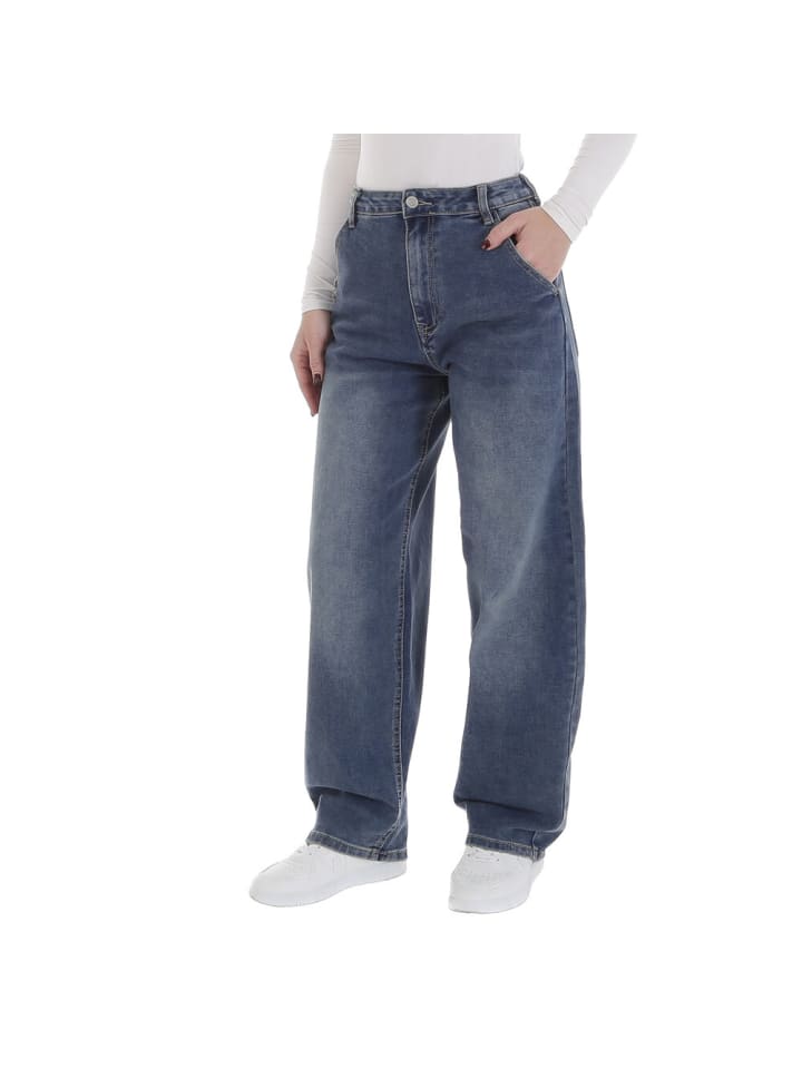 Ital-Design Jeans in Blau günstig kaufen