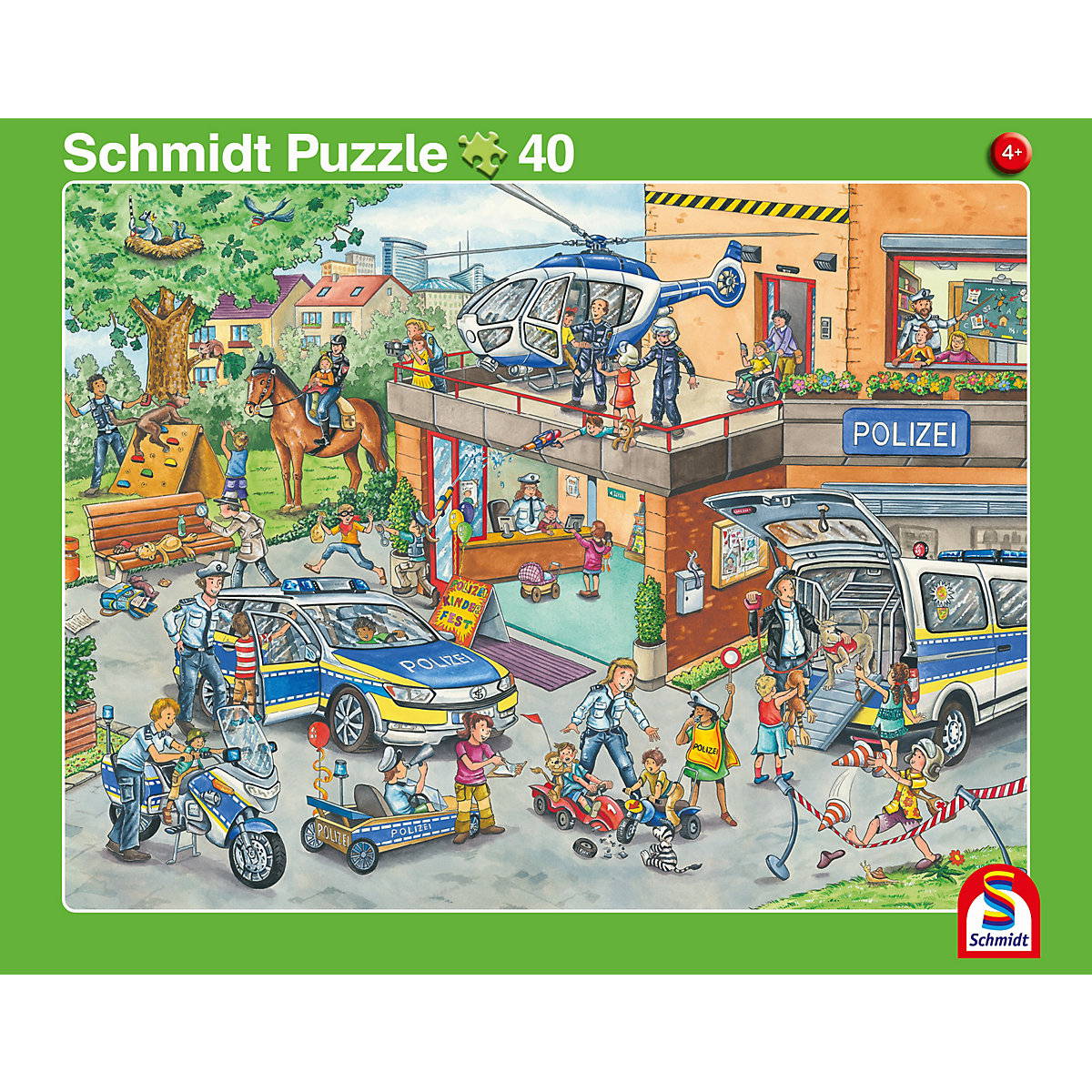Puzzle - Polizei/Feuerwehr (40/24 Teile)