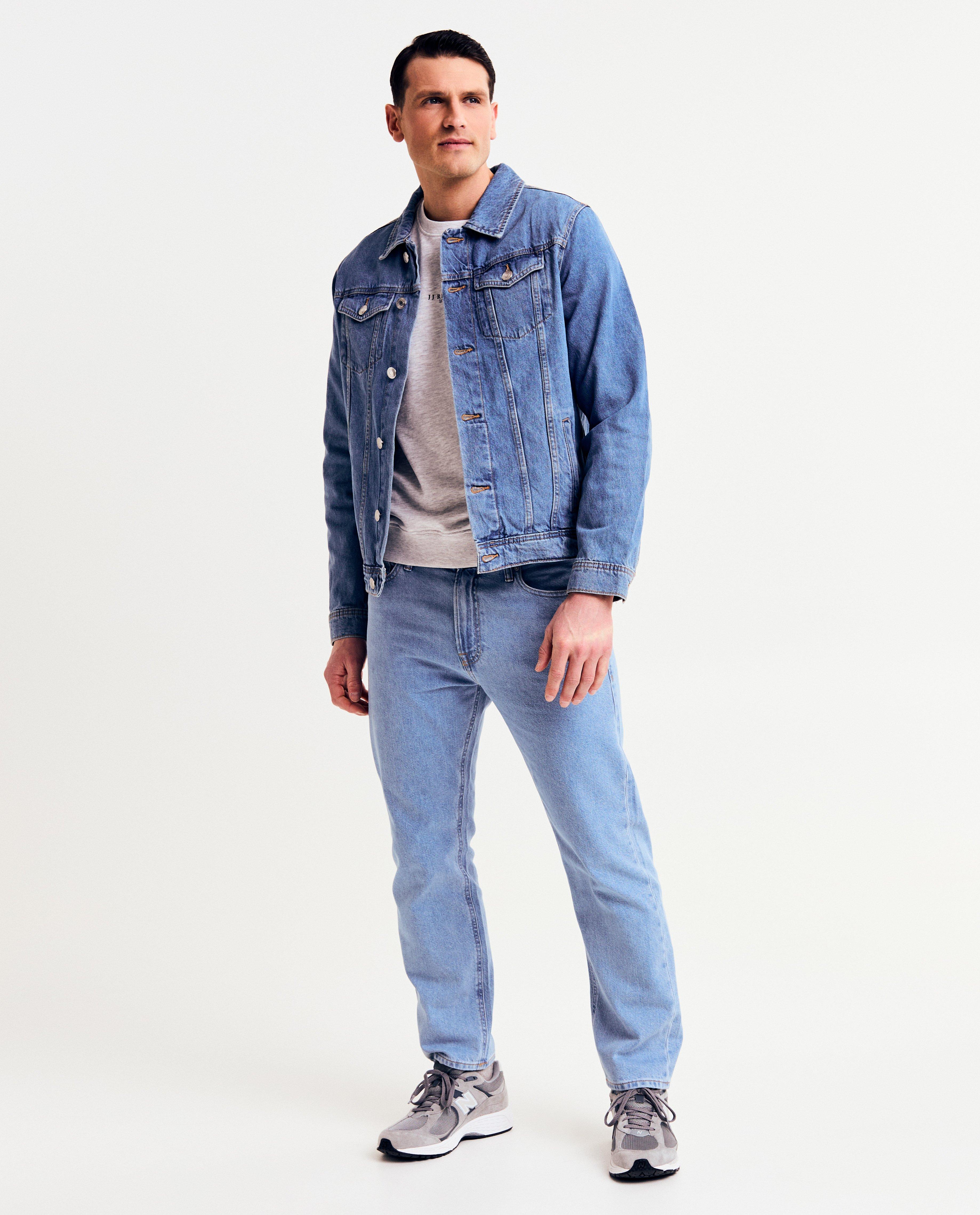 Vestă din denim JJ Rebel Blue albastră
