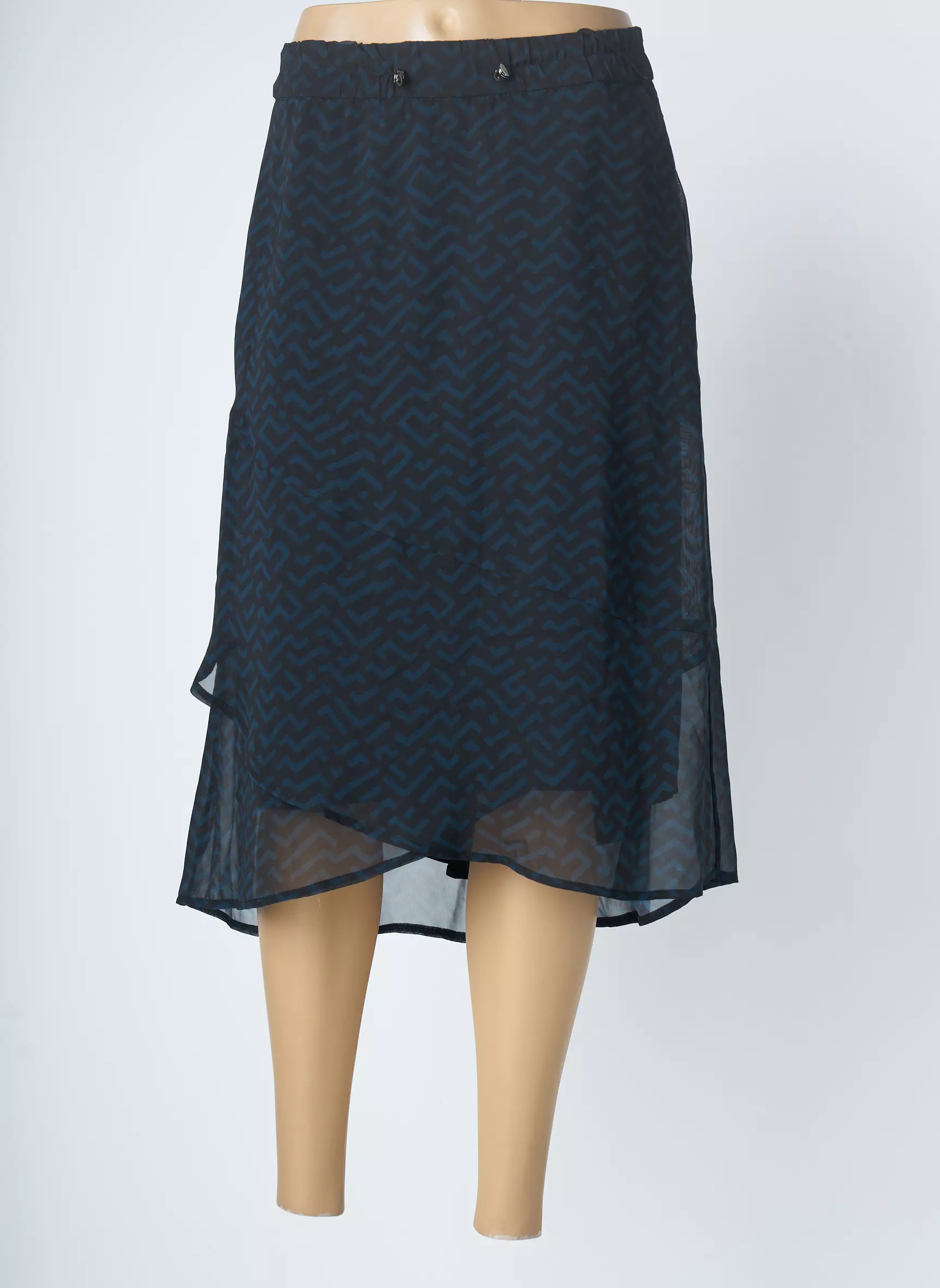 Street One Jupes Mi Longues Femme couleur bleu