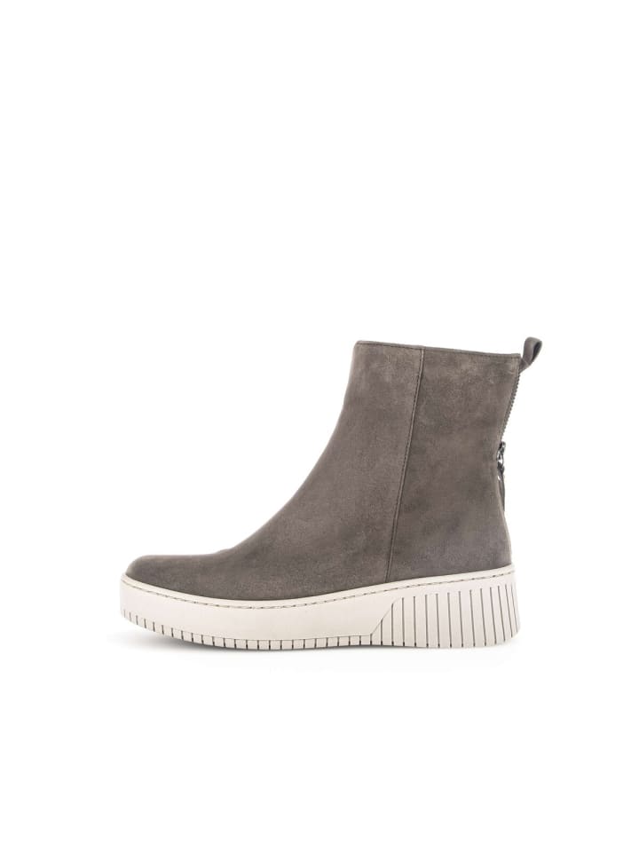 Gabor Fashion Sportliche Stiefeletten in grau günstig kaufen 42