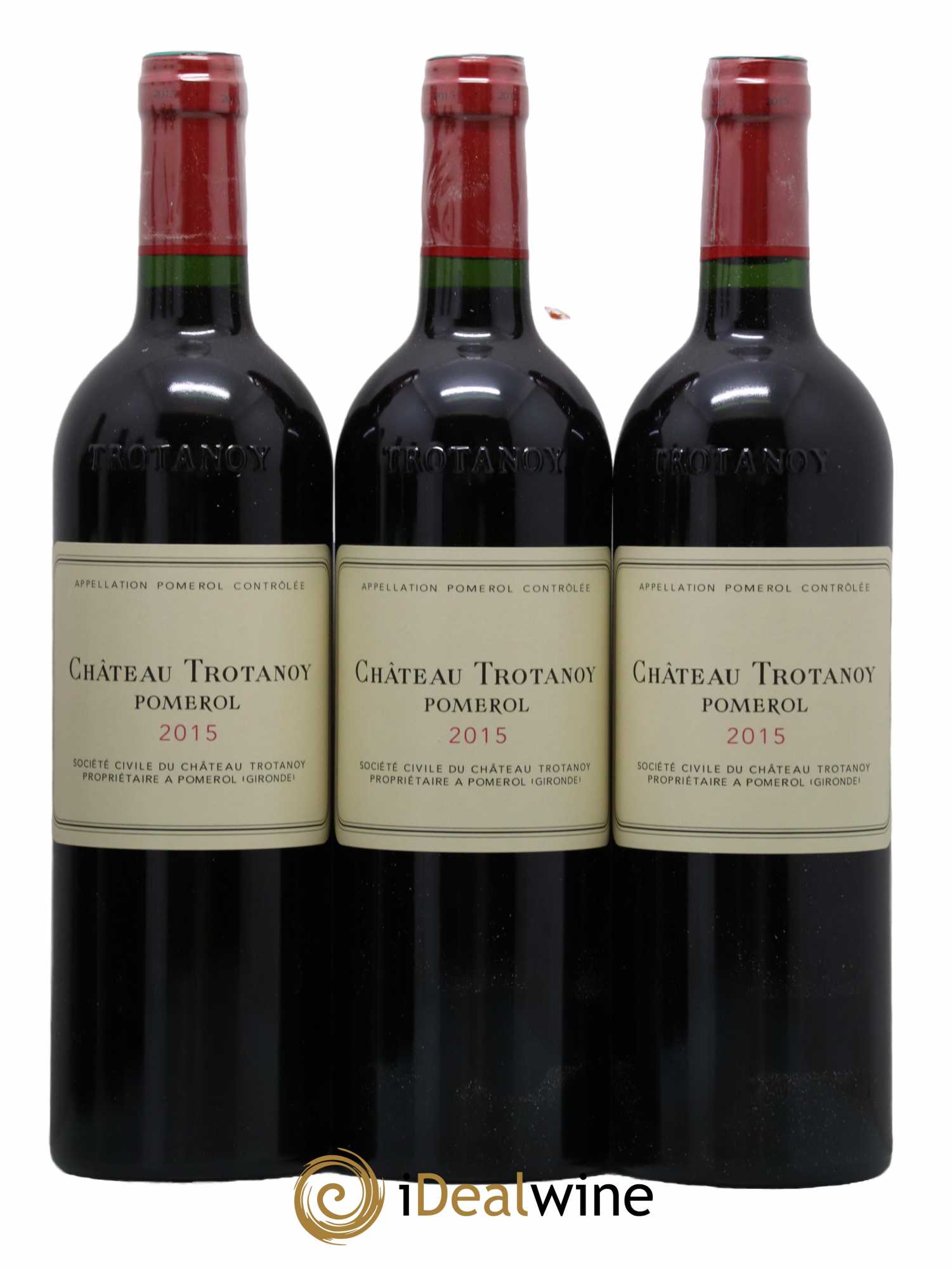 Château Trotanoy  2015 - Lot de 6 Bouteilles