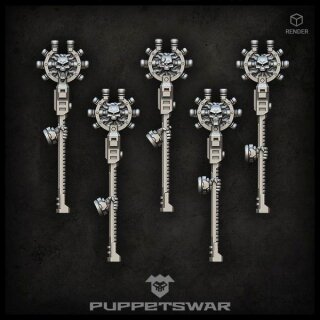 Psionic Staffs (left) (5)