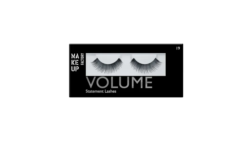 MAKE UP FACTORY Statement Lashes 19 - schwarz