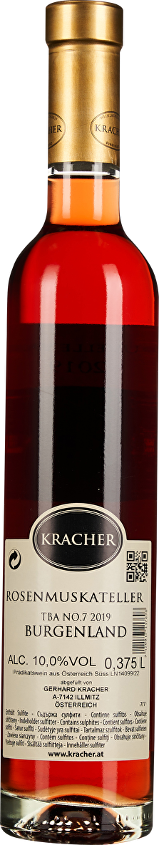 Kracher Trockenbeerenauslese Rosenmuskateller Nouvelle Vague No. 7 Halbflasche 2019