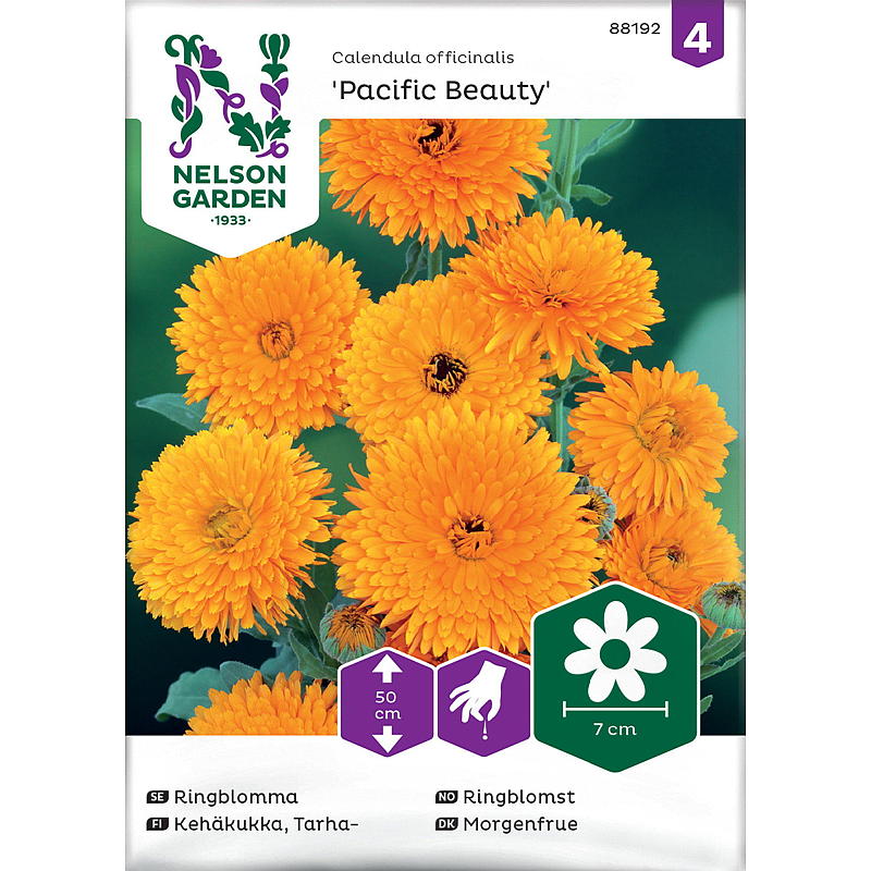 Nelson garden Frø Ringblomst Pacific Beauty, bl. farger