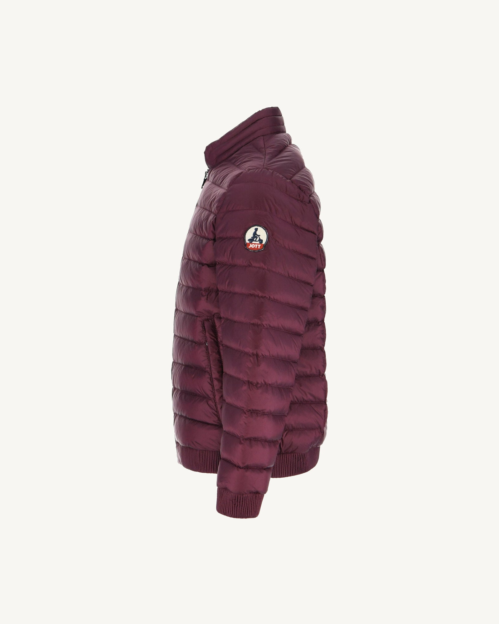 Doudoune légère enfant Aubergine Jodie
