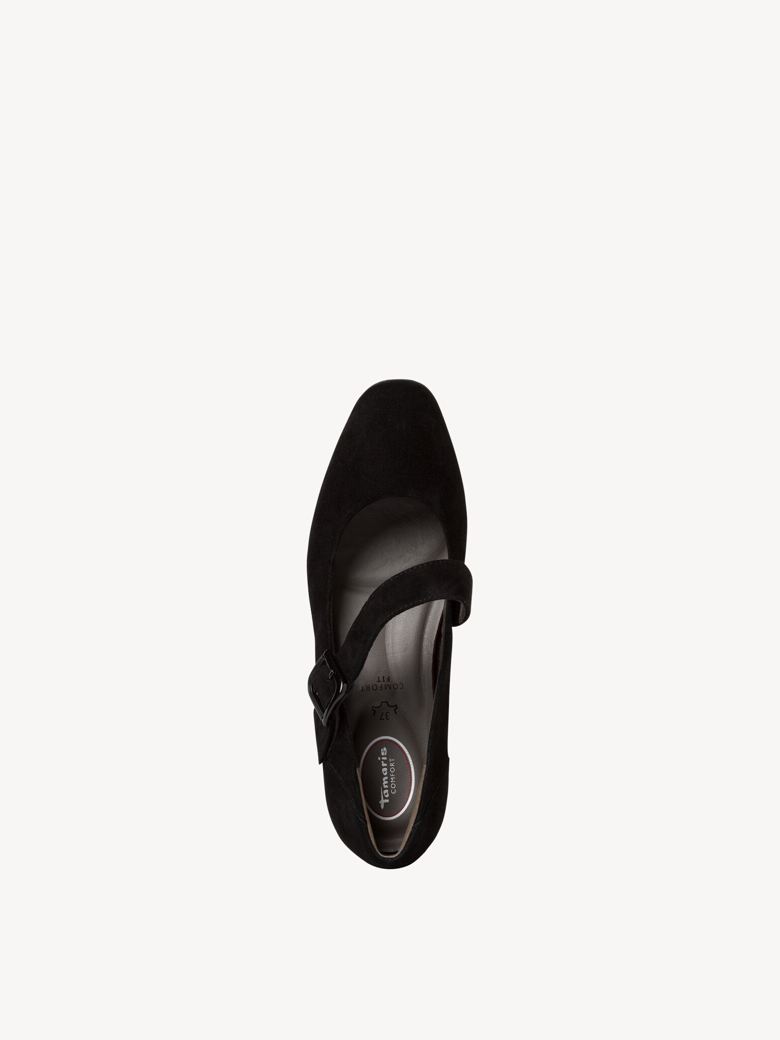 Escarpin en cuir - noir