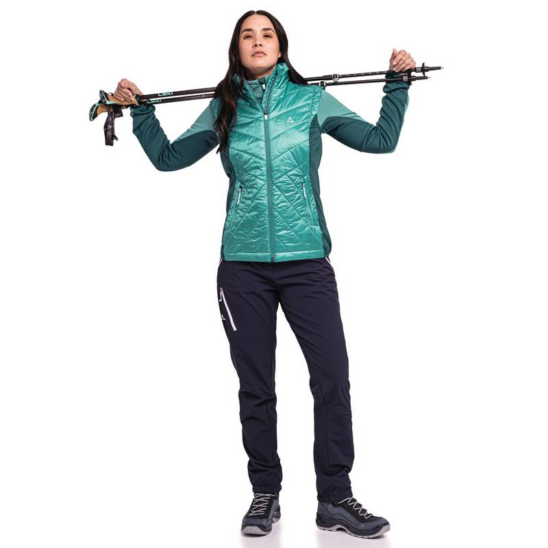 Schöffel Hybrid Vest Stams L Outdoorweste Damen