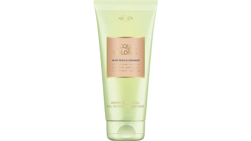 4711 ACQUA COLONIA WHITE PEACH & CORIANDER Aroma Shower Gel 200 ml