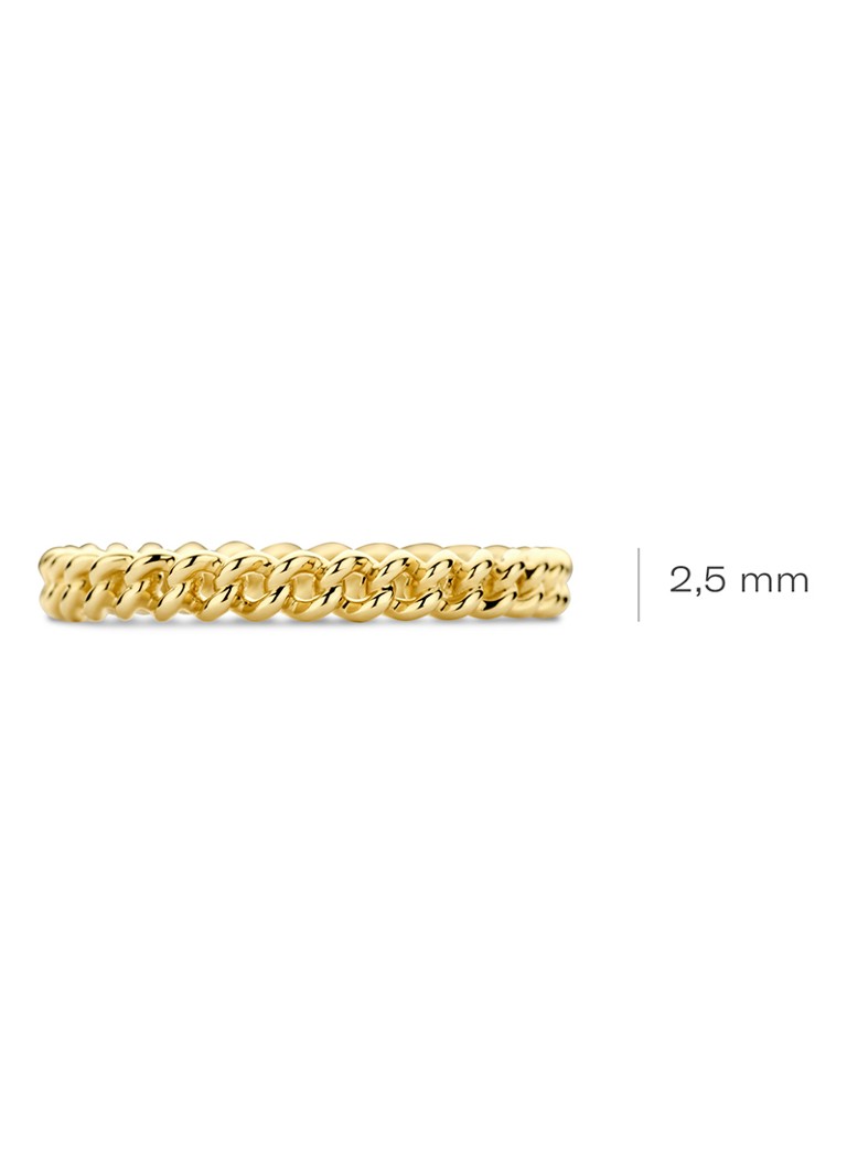 Blush  Ring van 14 karaat geelgoud 1247YGO