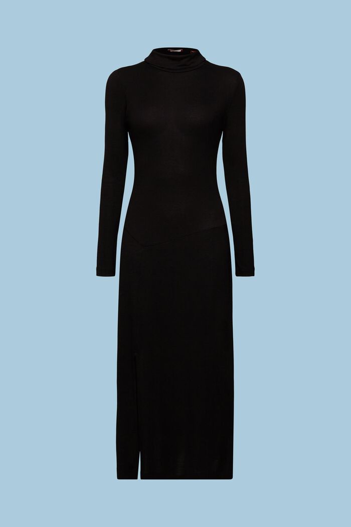 Maxikleid mit Rollkragen aus TENCEL™