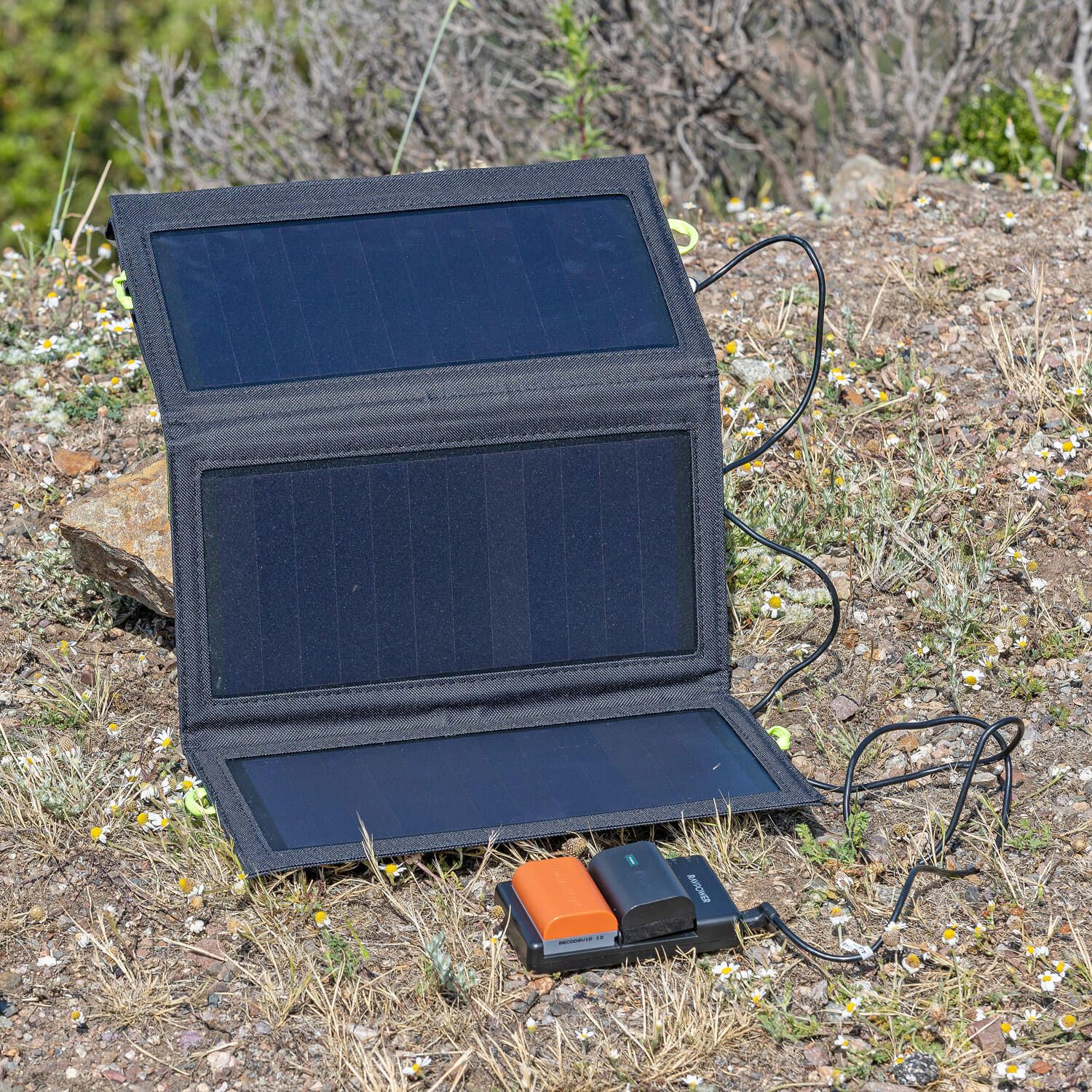 Solar-Ladegerät Powerbank 5V - 21W