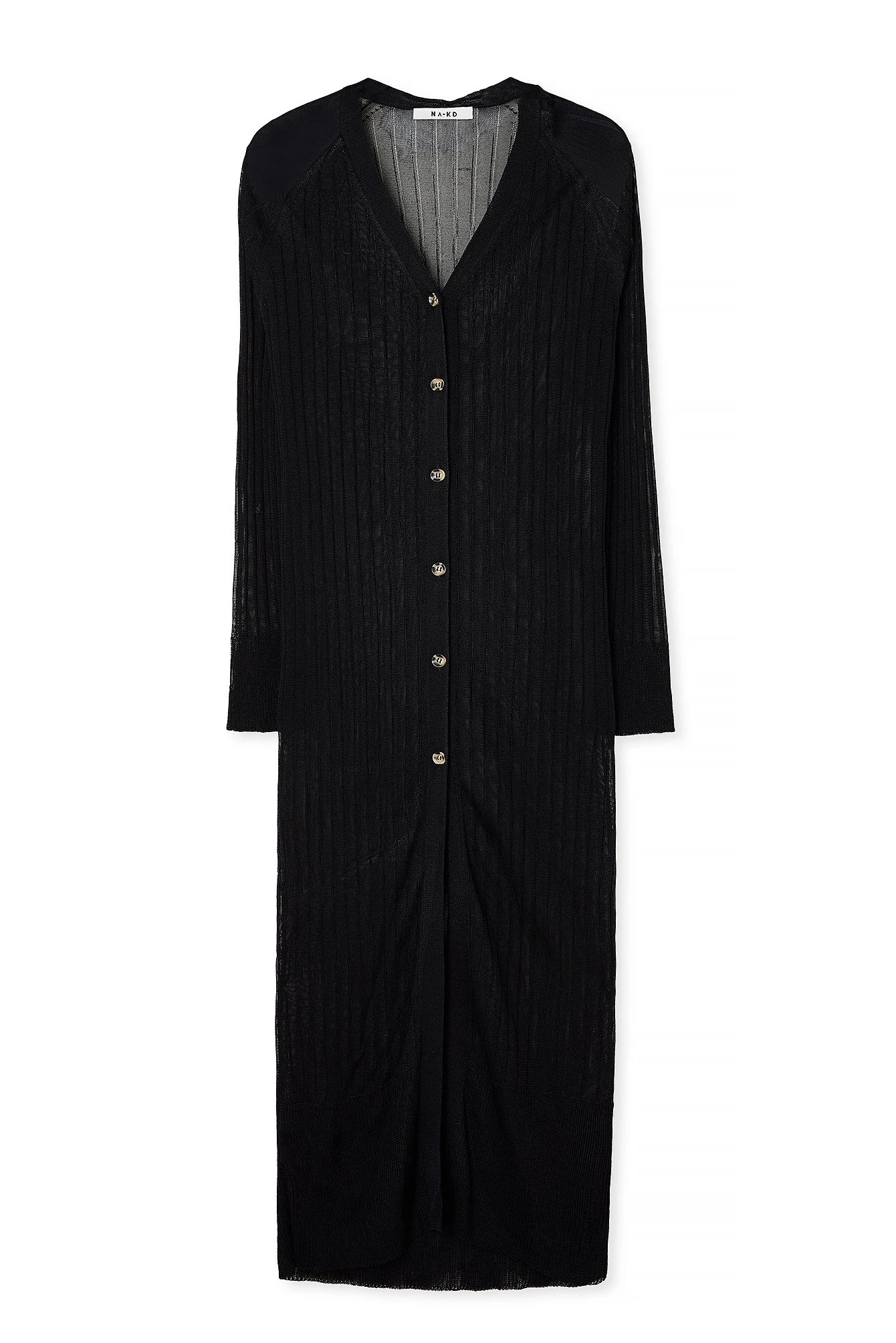 Lange Strickjacke