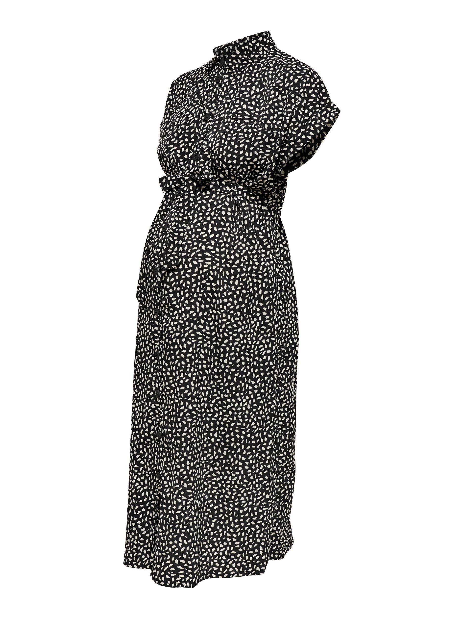 ONLY MATERNITY Umstandskleid OLMHANNOVER S/S SHIRT DRESS WVN NOOS