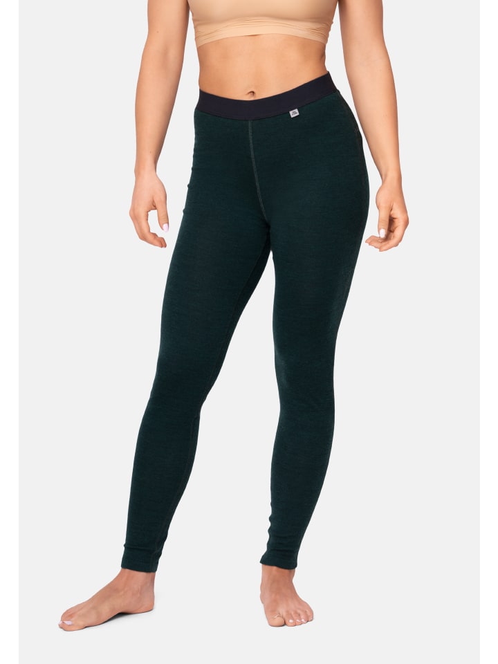 DANISH ENDURANCE Baselayer-Set Merino Baselayer in dark green günstig kaufen