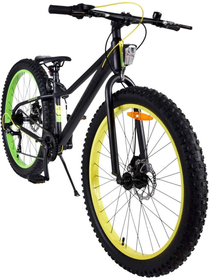 Volare Kinderfahrrad Gradient für Jungen 26 Zoll Kinderrad in Schwarz, 7Gänge 9 Jahre günstig kaufen onesize
