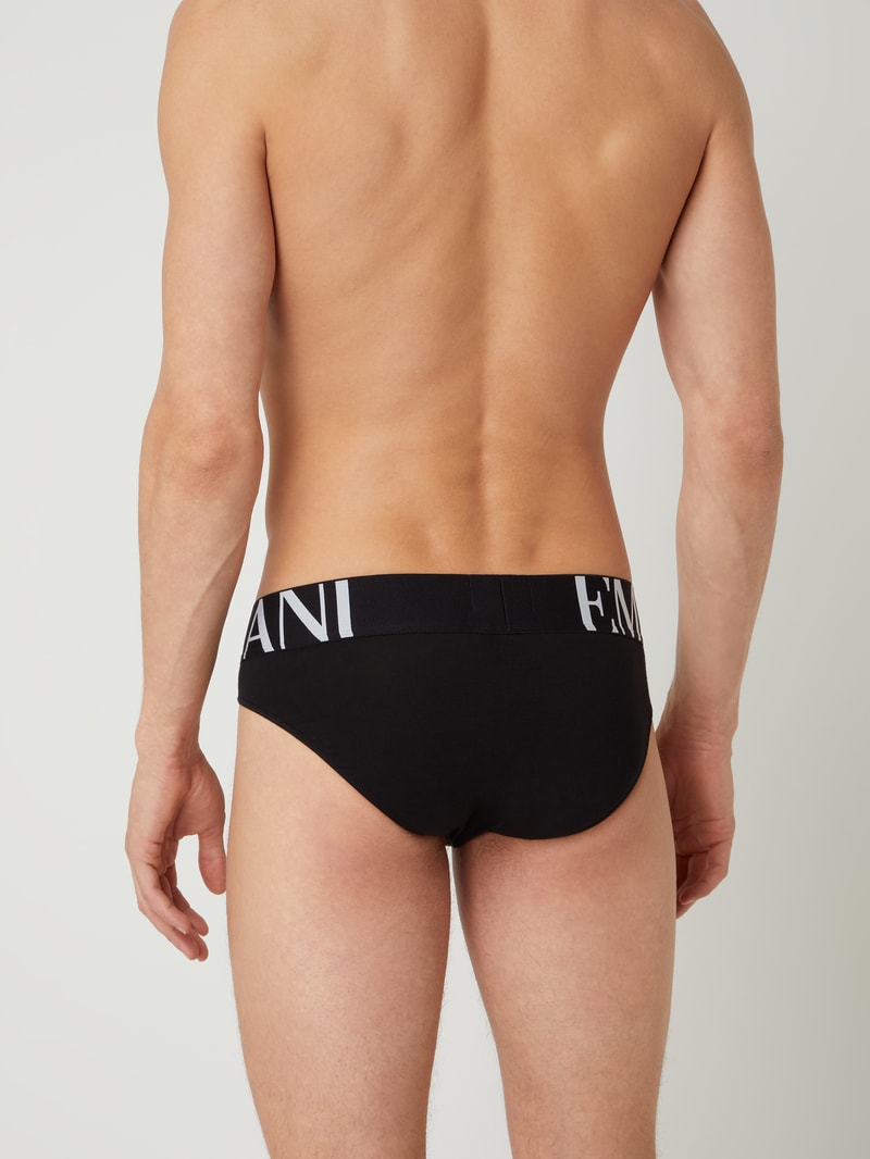 Slip mit Stretch-Anteil in schwarz
