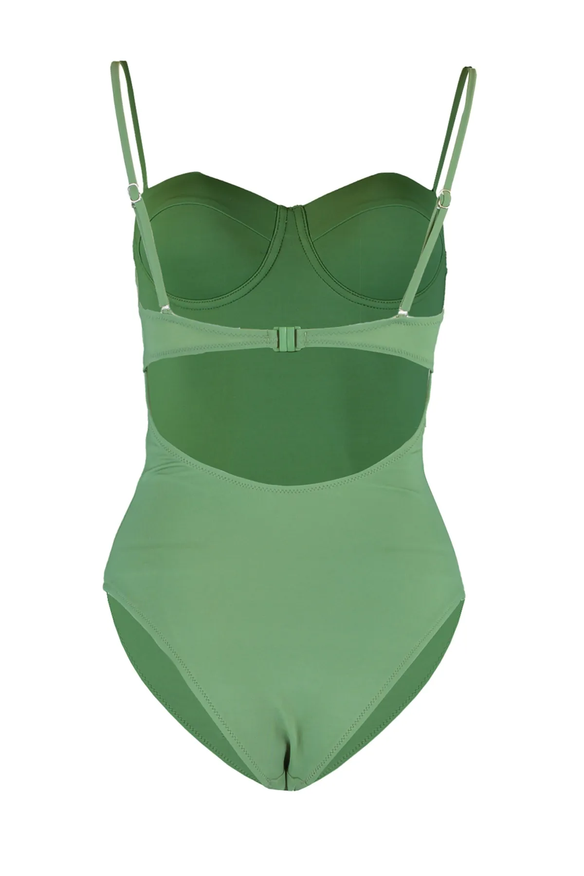 Trendyol Collection  Grüner Balconette-Badeanzug TBESS22MA0042