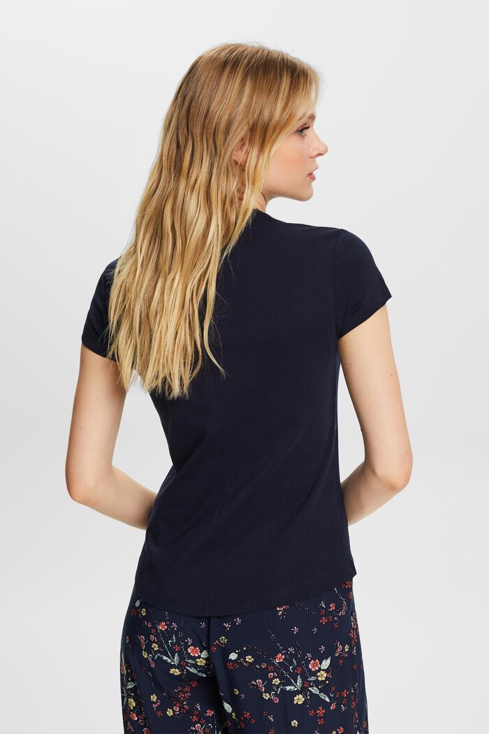 T-Shirt mit Rundhalsausschnitt, 100 % Baumwolle