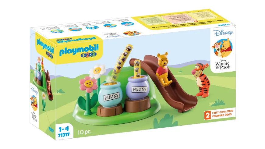 PLAYMOBIL 71317 1.2.3 & : Winnies & Tiggers Bienengarten