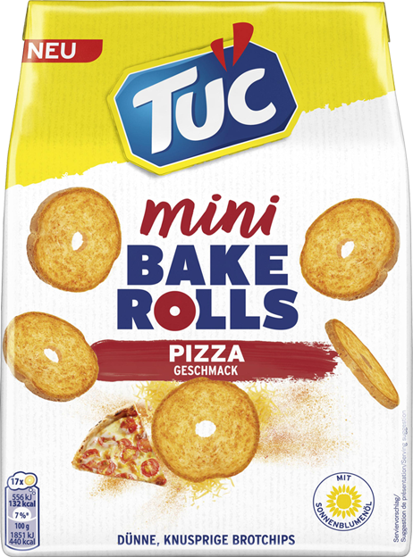 Tuc Bake Rolls Mini Pizza
