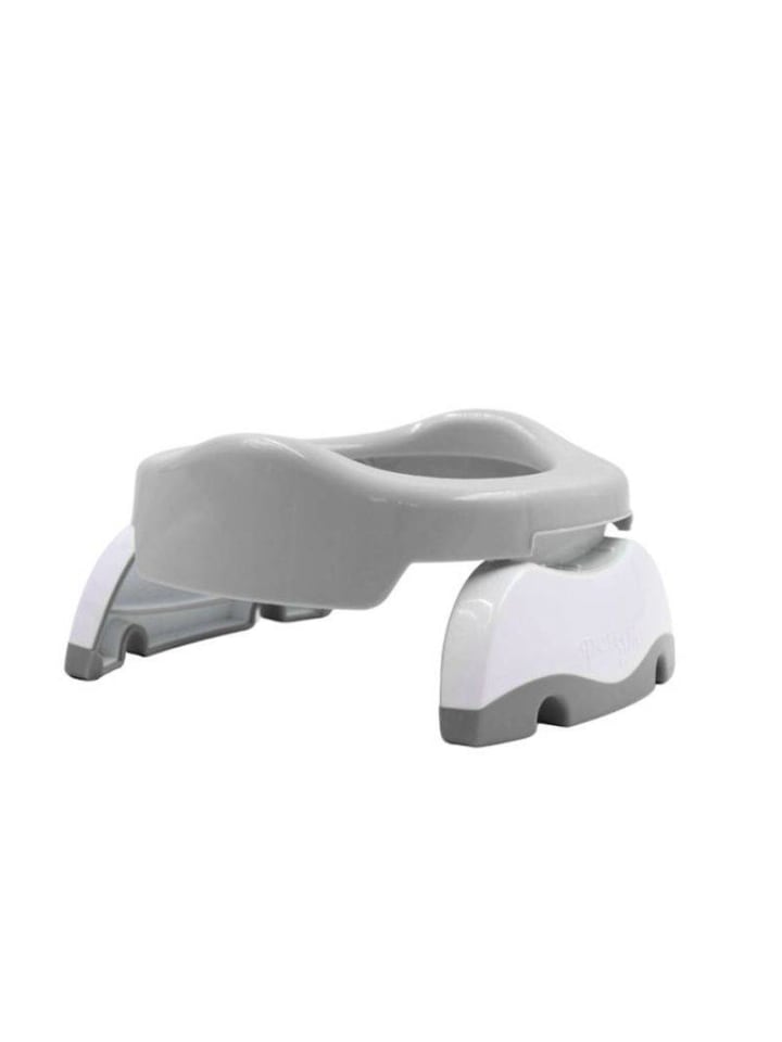 Potette Töpfchen 2in1: Toilettensitz & Potty zum Reisen 15M  in Grau günstig kaufen onesize