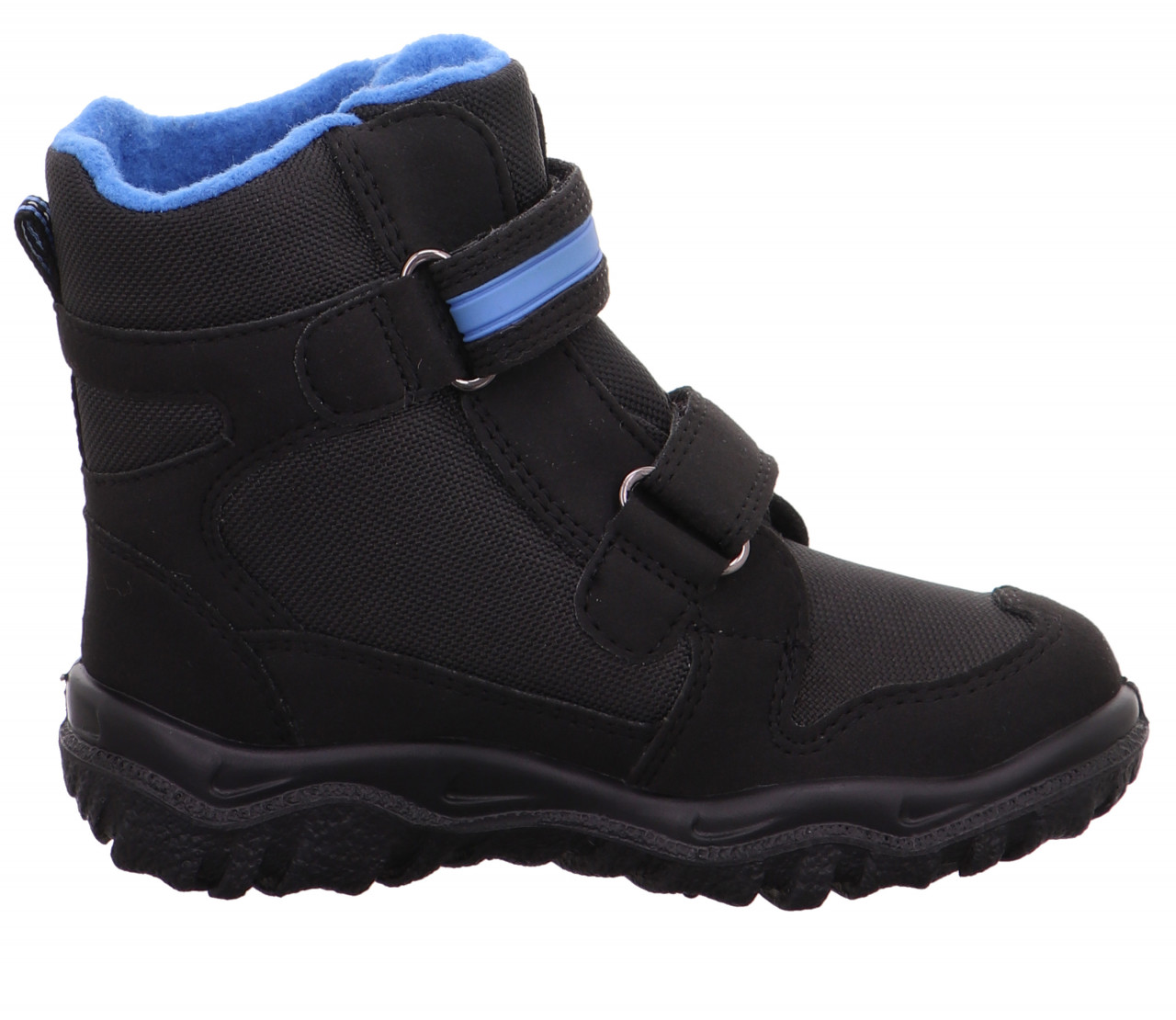 HUSKY - Schwarz/Blau Boots mit Klettverschluss
