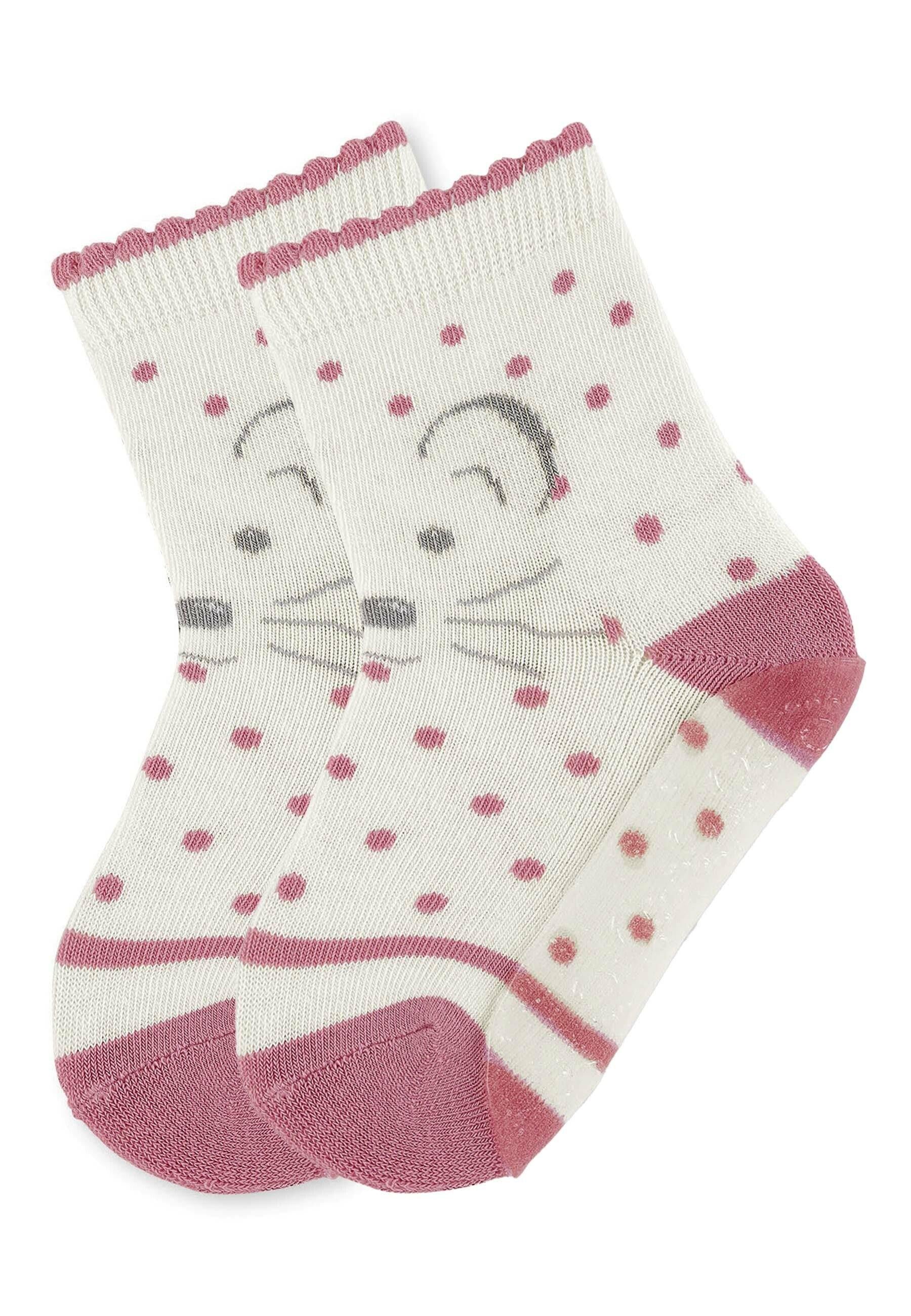 Fliesen Flitzer air Maus Mabel in Ecru/Rosa