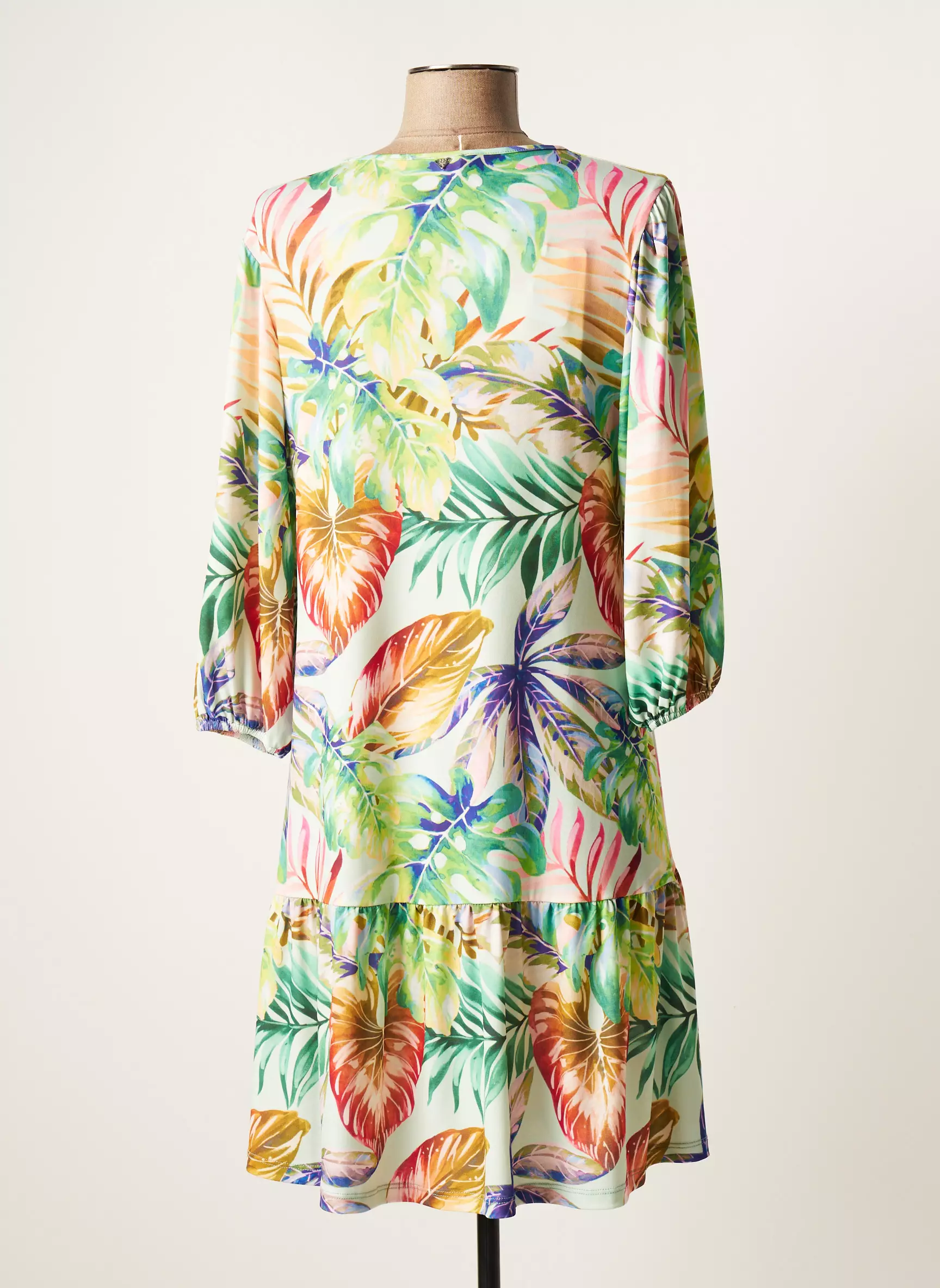 Ego Robes Mi Longues Femme couleur vert
