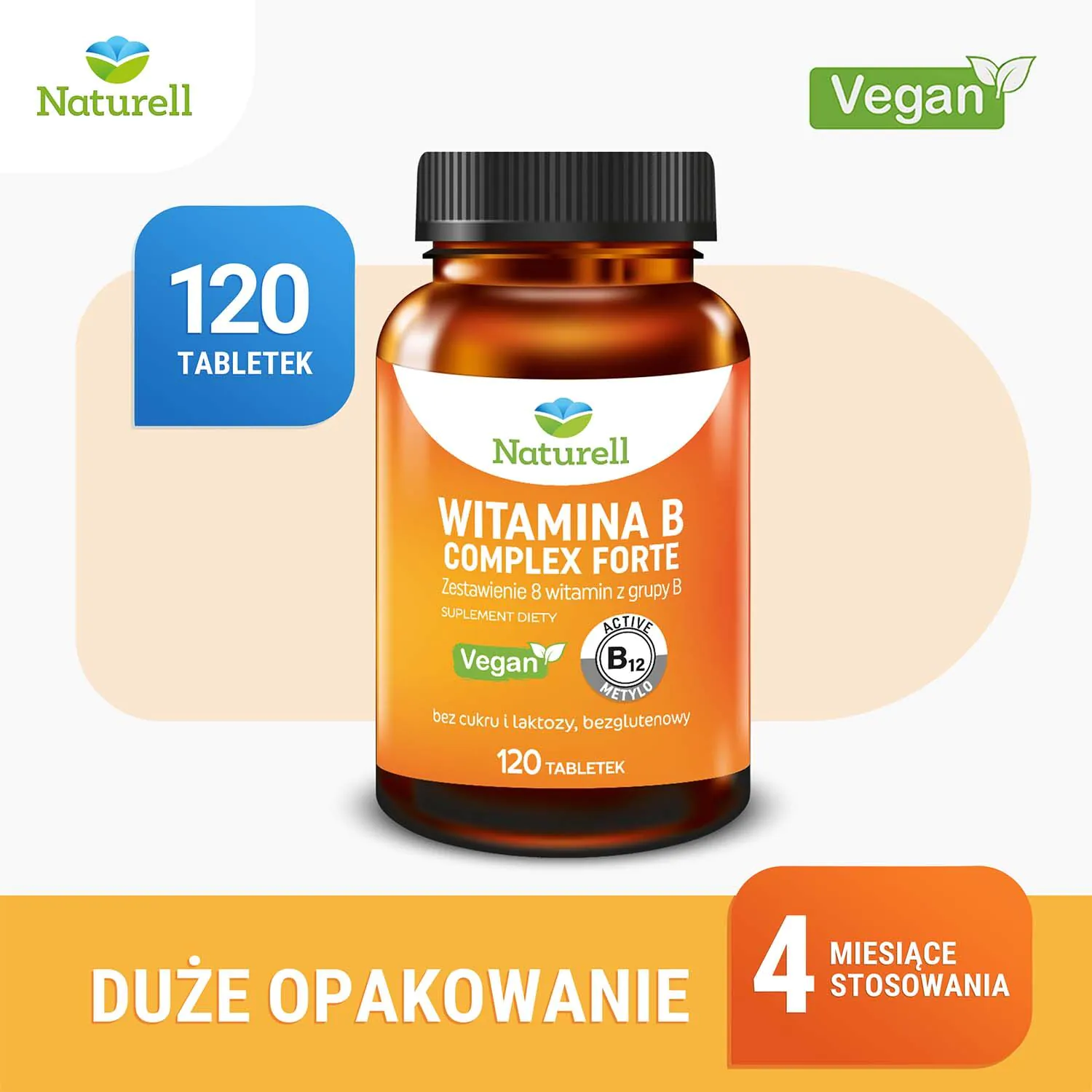 Naturell Vitamin B Complex Forte 120 δισκία