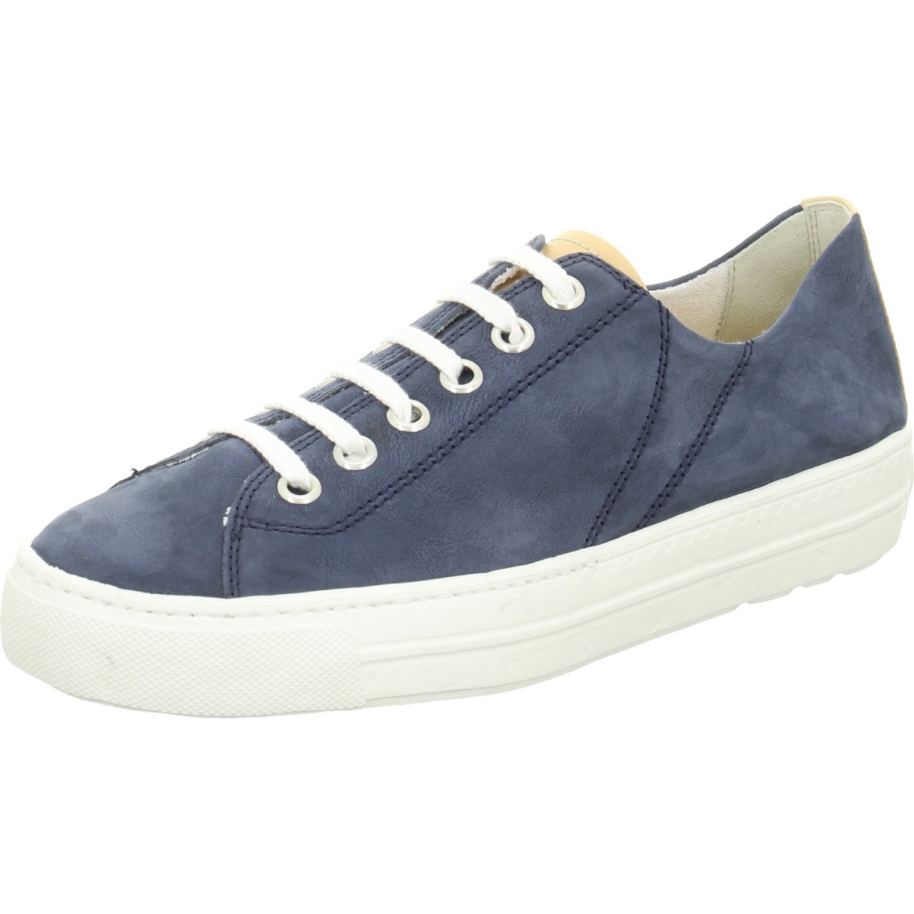 PAUL GREEN Komfort Schnürer lila/pink indigo/caramel