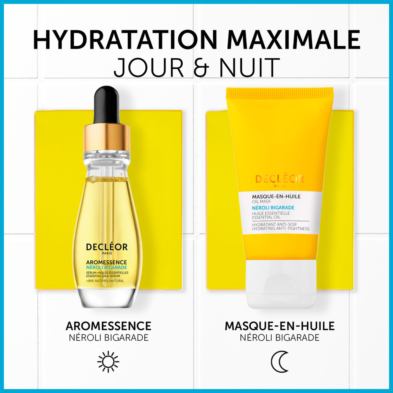Decléor Masque-en-Huile Néroli Bigarade Hydratant Visage 50 ml