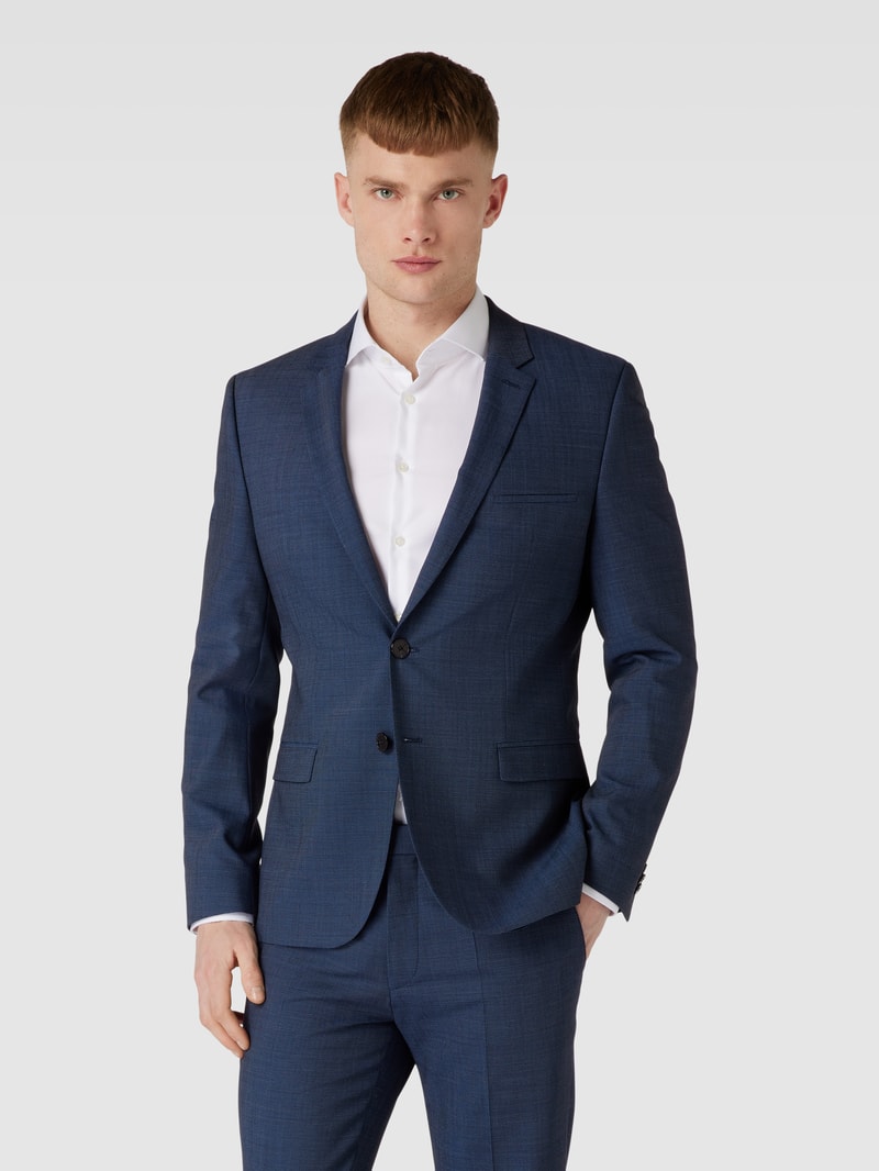 Blazer mit Reverskragen Modell 'Arti' in dunkelblau