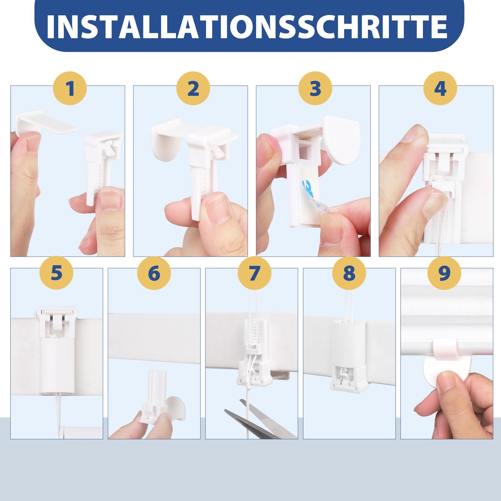 Plissee Doppelplissee Day+Night Verdunkelung ohne Bohren verspannt Lichtschutz, Sekey, Klemmfix, ohne Bohren, Klemmfix, Lichtdurchlässig Ausbrenner-Muster und 100% Verdunkelnd Verdunkelung
