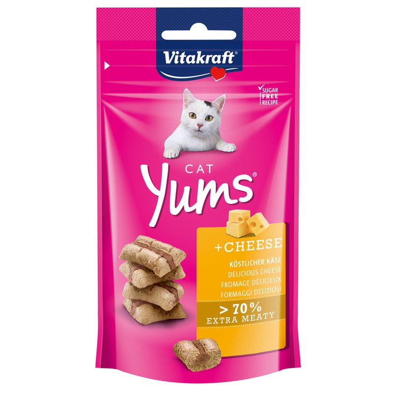 Vitakraft Cat Yums, Käse zu TOP-Preisen | bitiba