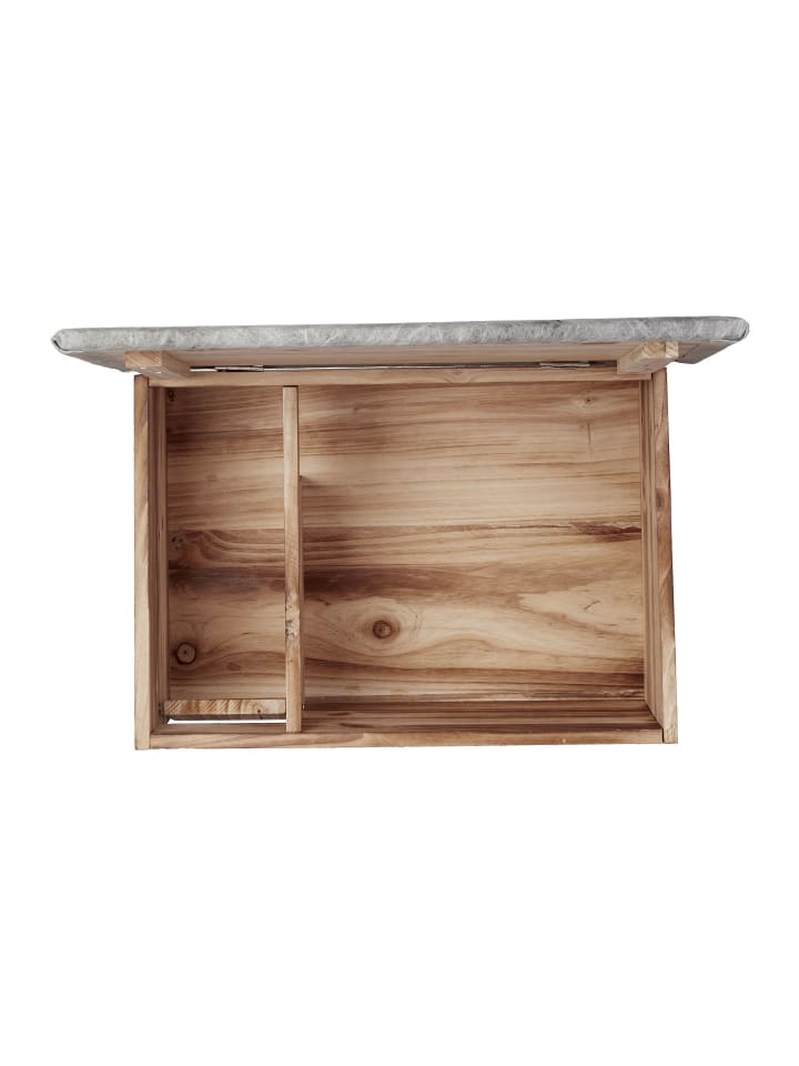relaxdays Igelhaus Geflammt in Natur - (B)46 x (H)21 x (T)34 cm günstig kaufen onesize