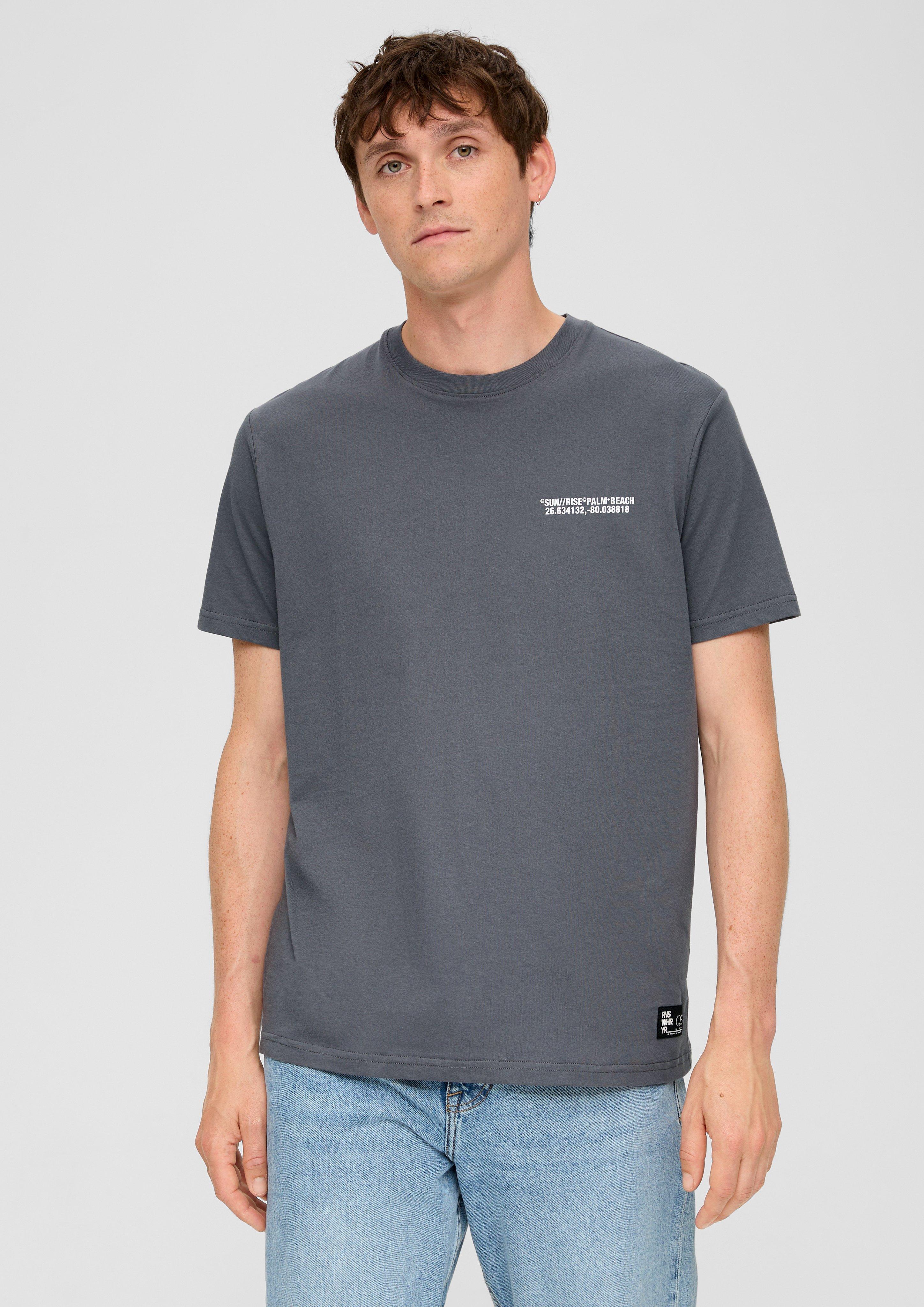 Baumwollshirt mit Grafik-Print  2130601-98D0