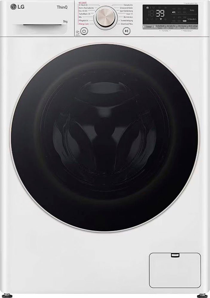 LG Waschmaschine F4WR709G, 9 kg, 1400 U/min