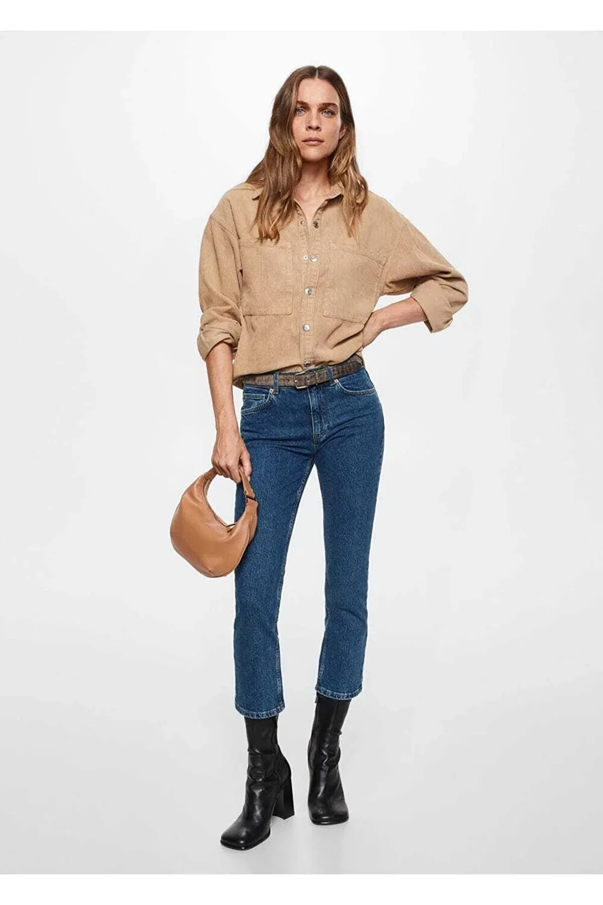 MANGO  Jeans - Blau - Wide Leg