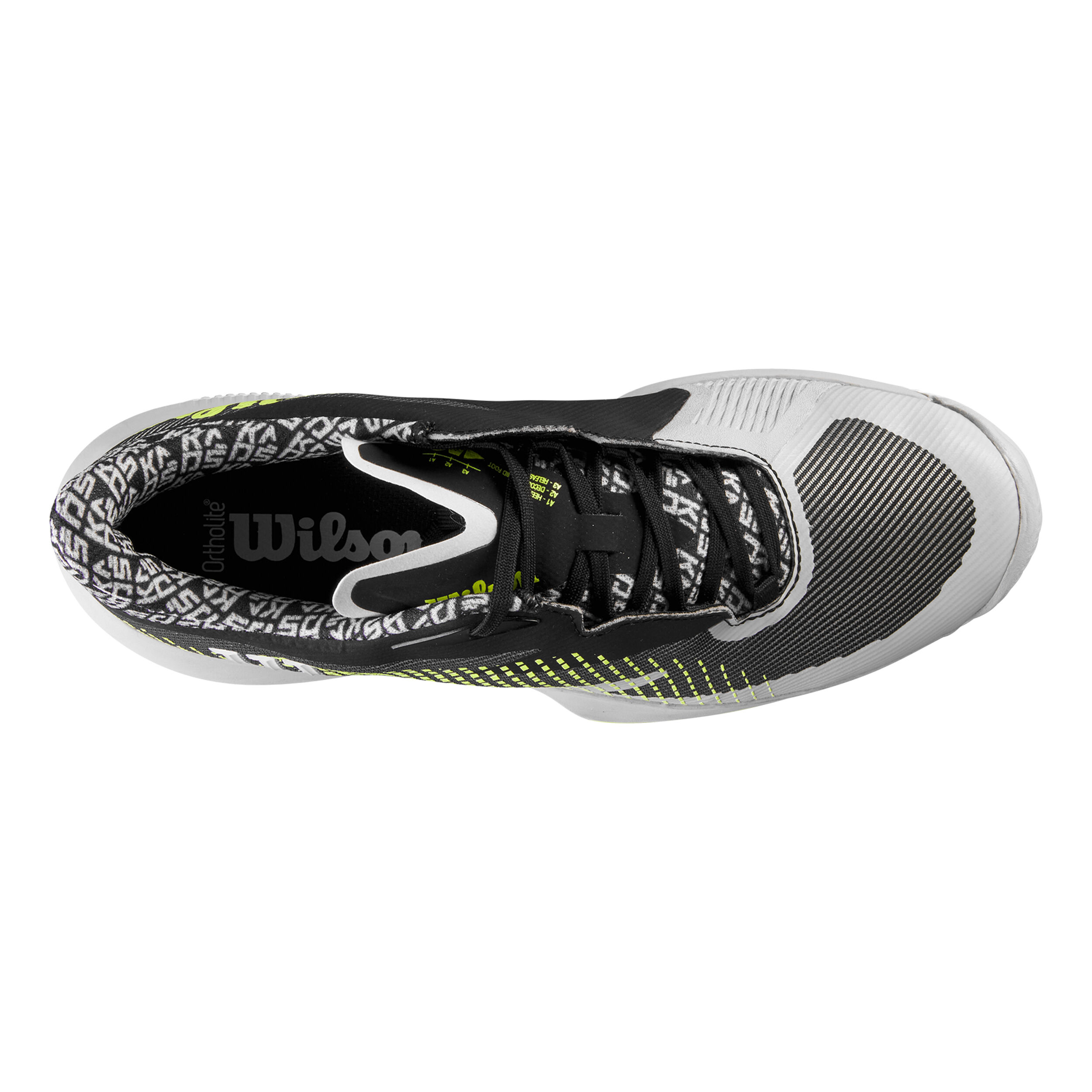 Kaos Swift 1.5 Allcourtschuh Herren - Schwarz, Neongelb