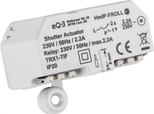 Homematic IP Rollladenaktor - Unterputz 3er Set Smart-Home-Steuerelement